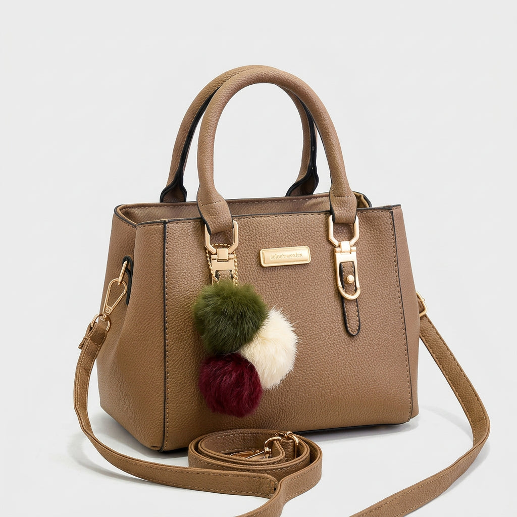 Colette Pom-Pom Tote Bag
