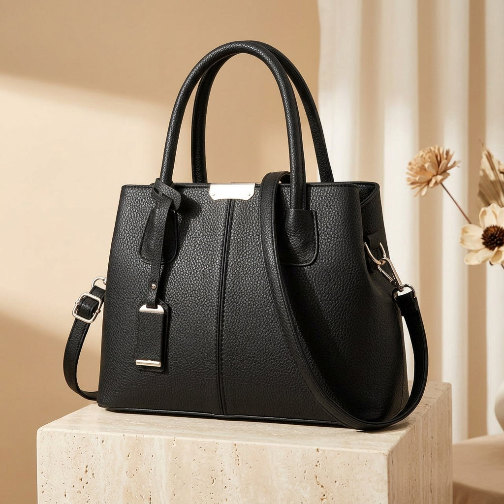 Margaux Textured Tote Bag
