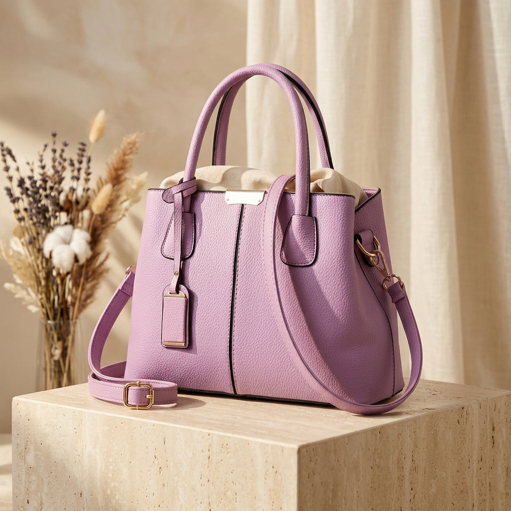 Margaux Textured Tote Bag