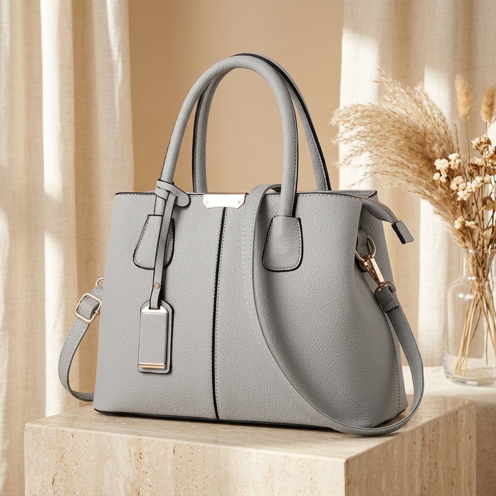 Margaux Textured Tote Bag