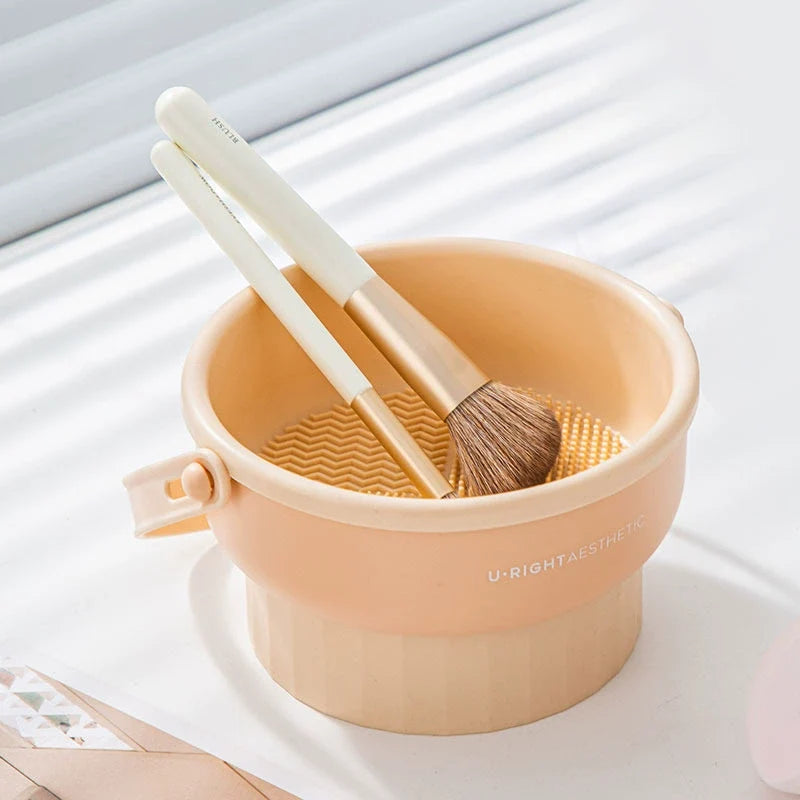 Silvessa Silicone Makeup Brush Cleaning Bowl