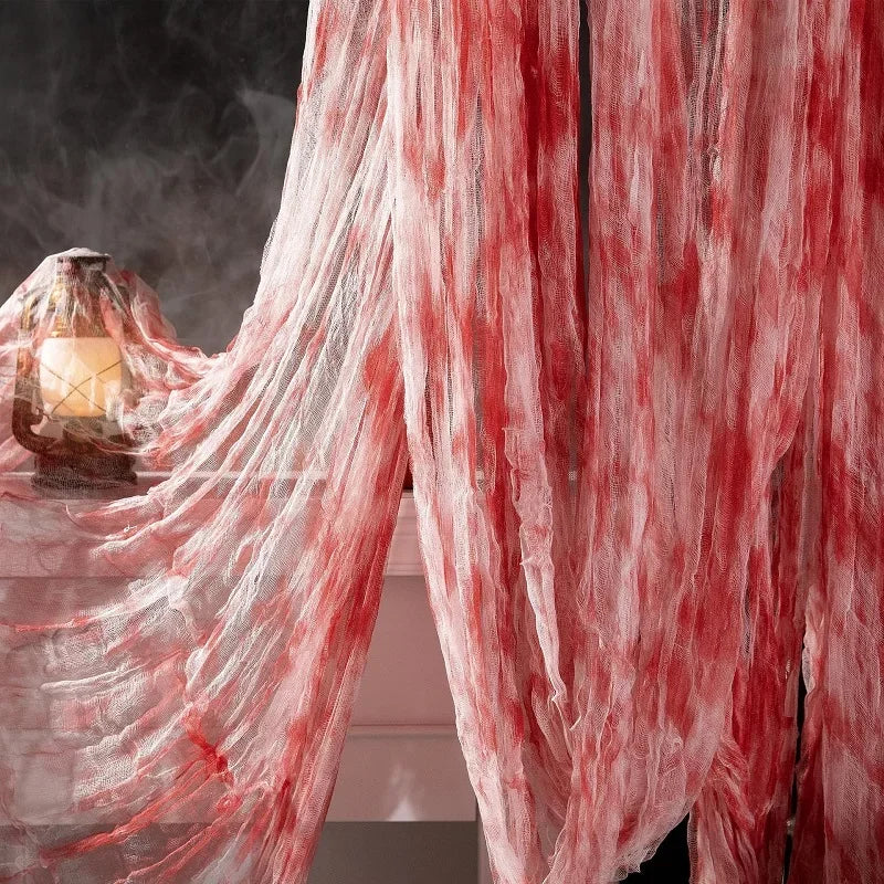 Haunted Web Halloween Draping