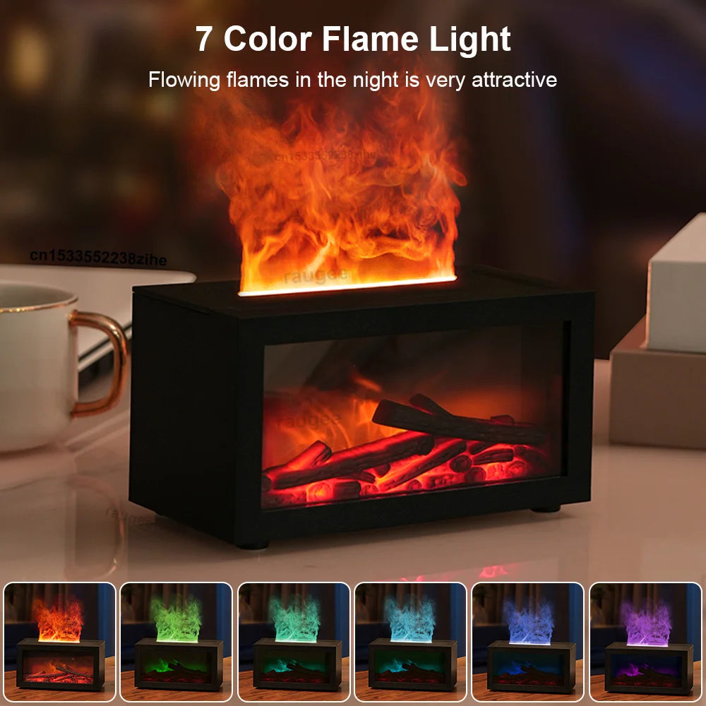 FlameMist Aurora Fireplace Diffuser
