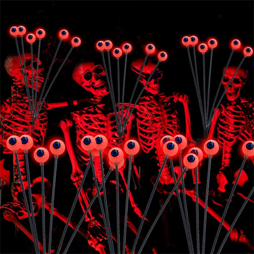 GlowGaze Solar Halloween Eye Lights
