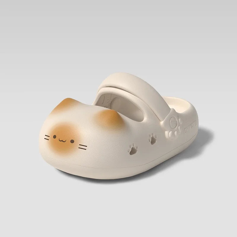 Mochi Cat-Face Slippers