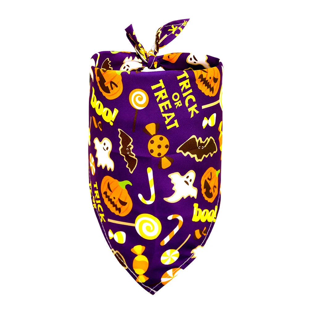 SpookyPaws Halloween Dog Bandana