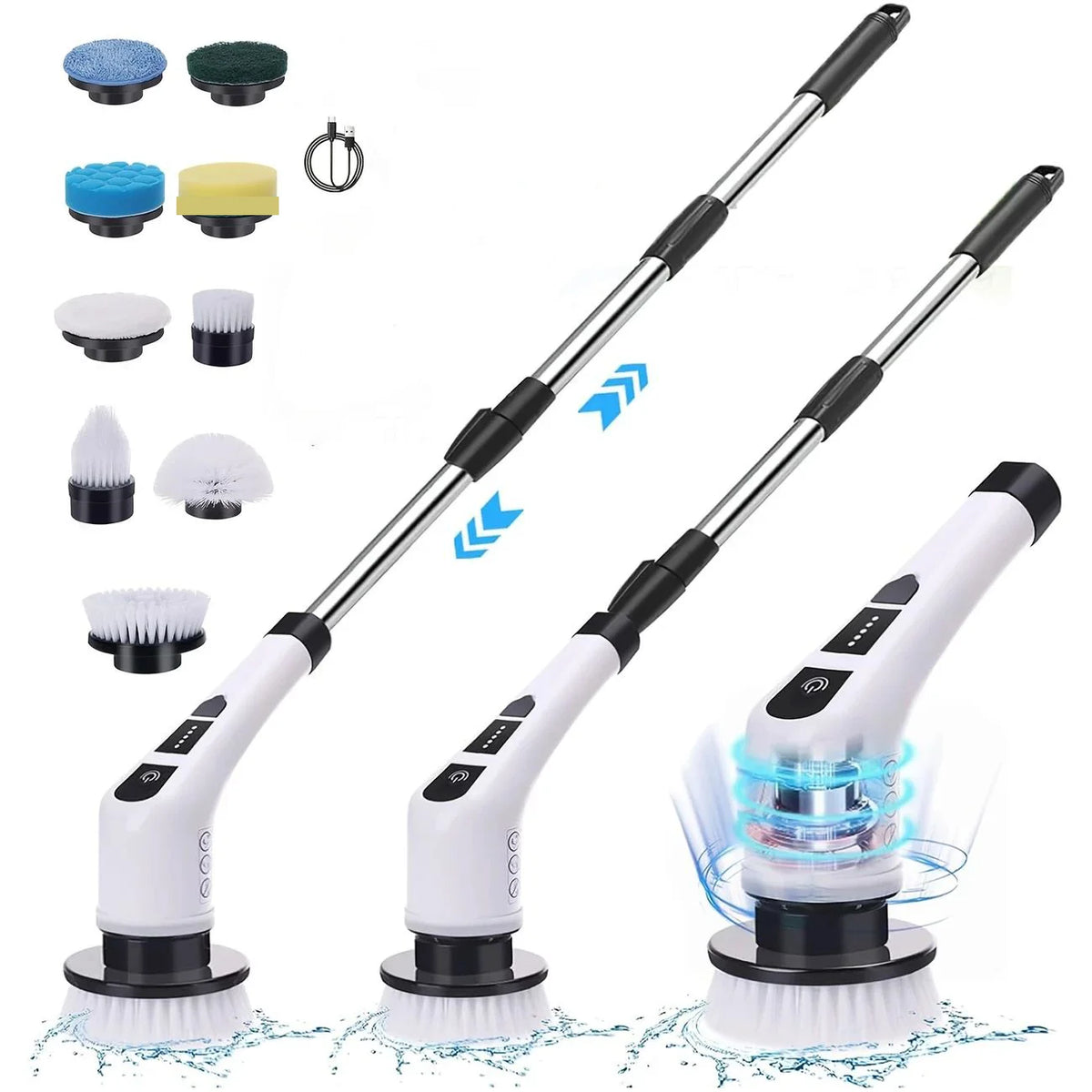 CleanPro 9-in-1 Electric Spin Scrubber