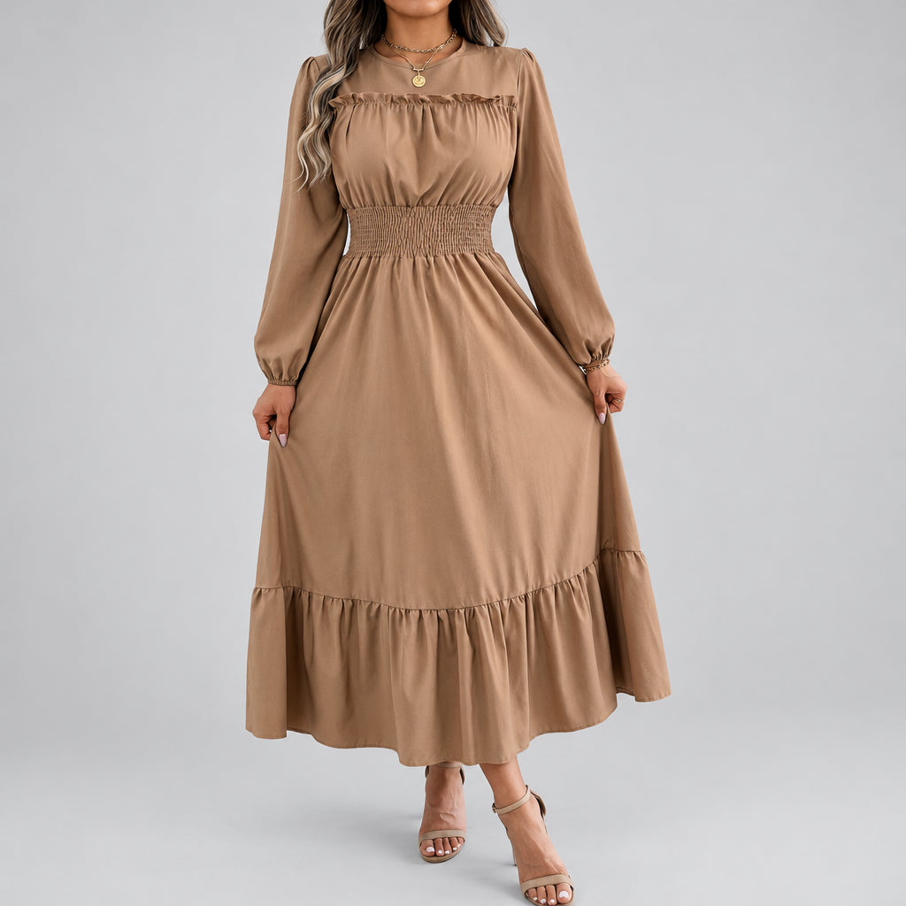 Ophelia Smocked Midi Dress