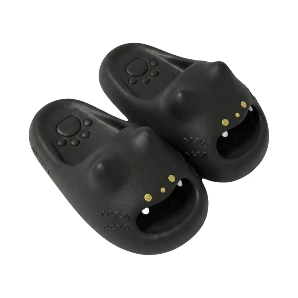 Pawprint Cat Slippers