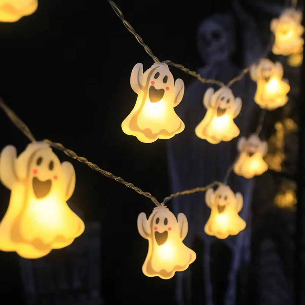 SpookyGlow Halloween String Lights