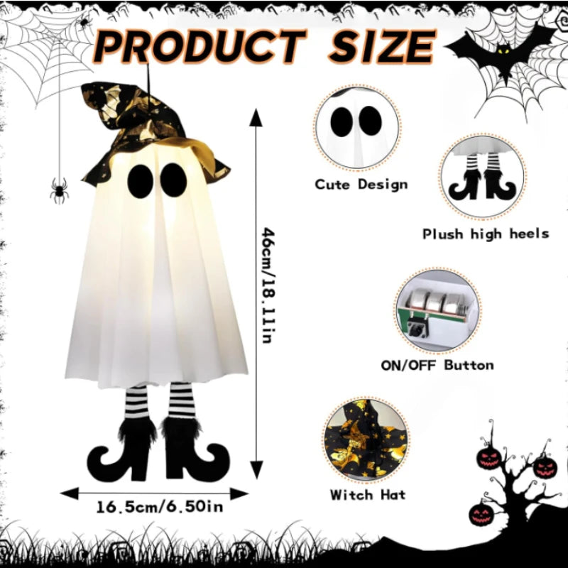 Enchanted Glow Ghost Witch Set