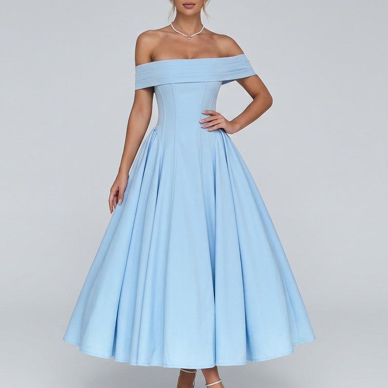 Josephine Off-Shoulder Midi Dress
