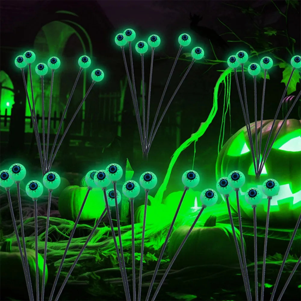 GlowGaze Solar Halloween Eye Lights