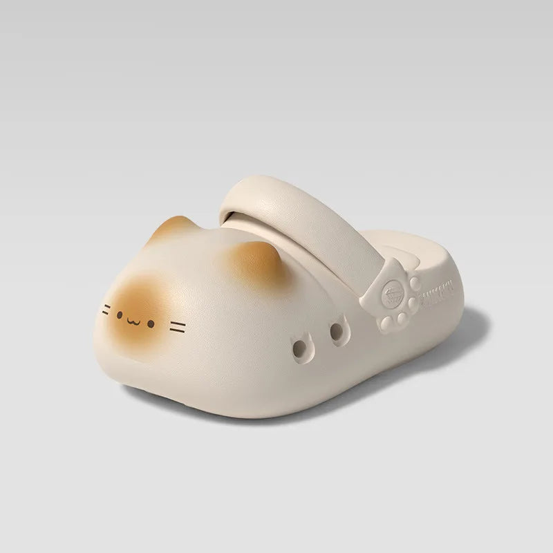 Mochi Cat-Face Slippers