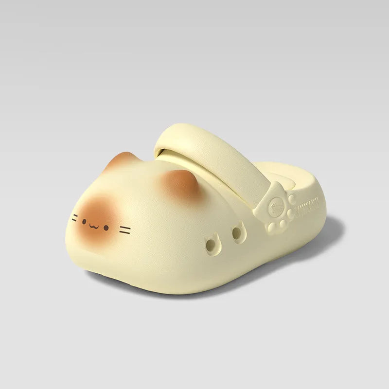 Mochi Cat-Face Slippers