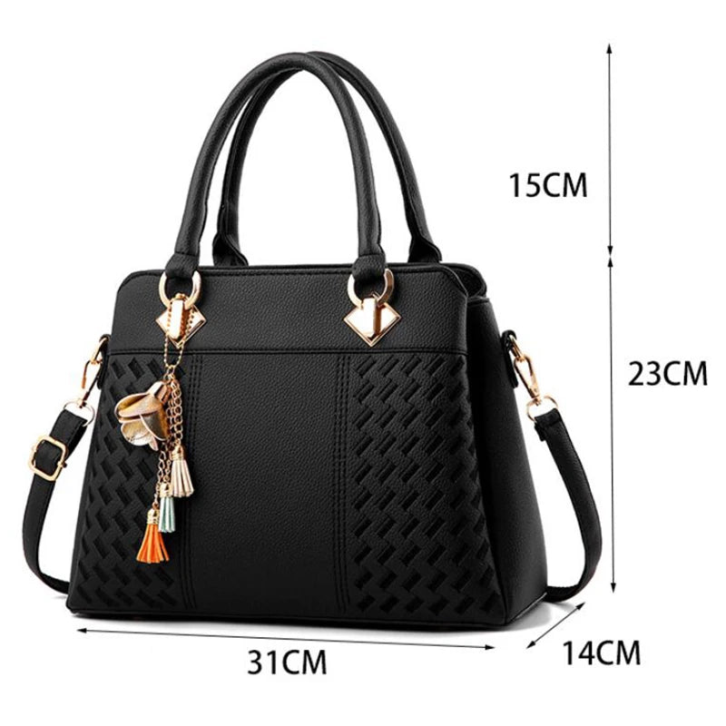 Vivienne Embossed Tote Bag
