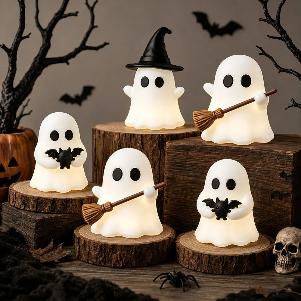 GlowBoo Halloween Ghost Light Set