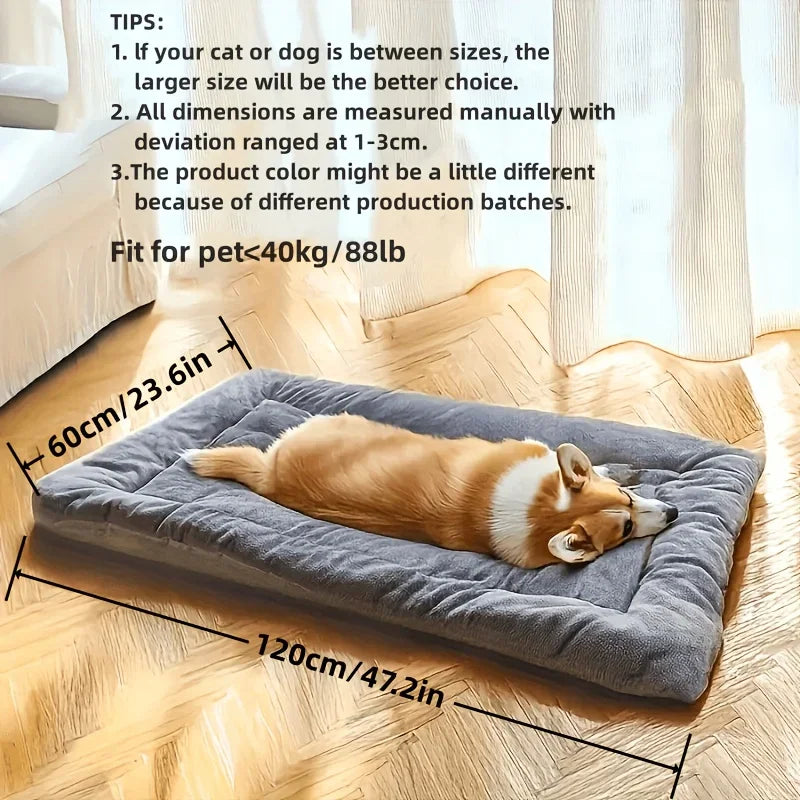 Bailey Plush Pet Bed Mat