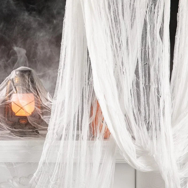 Haunted Web Halloween Draping