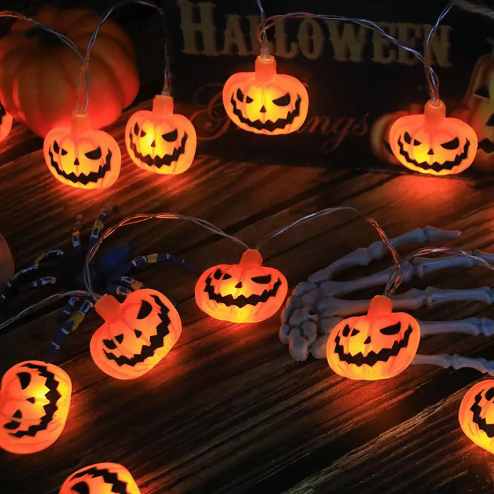 SpookyGlow Halloween String Lights