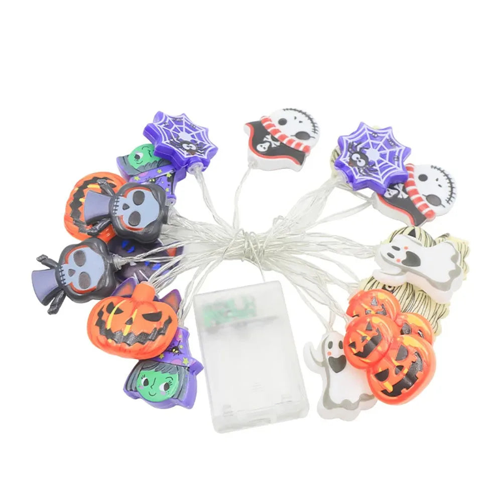 SpookyGlow Halloween String Lights