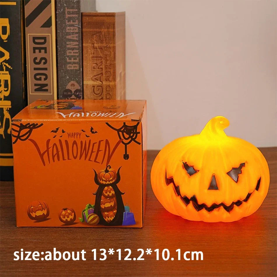 PumpkinGlow Halloween Candle & Décor Set