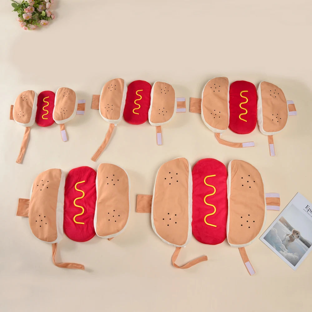 Hot Dog Paws Pet Costume
