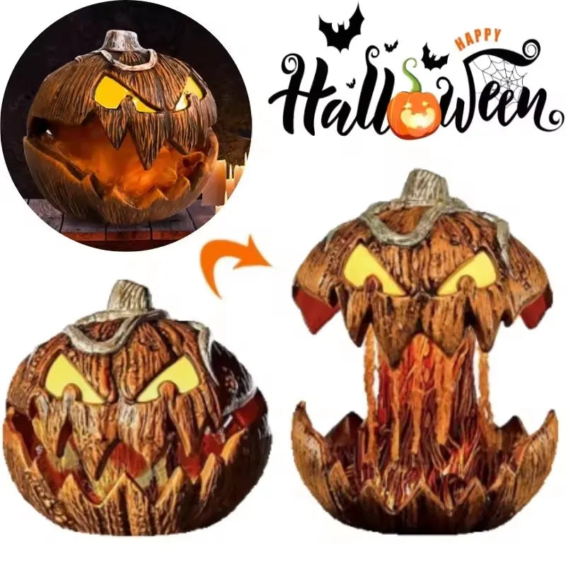 Haunted Pumpkin Glow Set