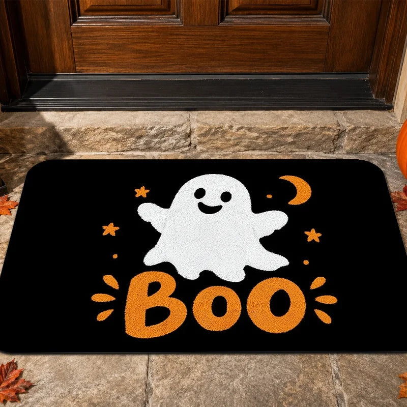 Cute but Spooky Halloween Doormat