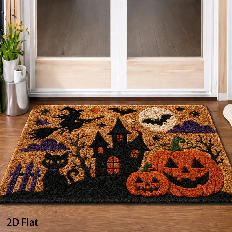 Haunted Harvest Halloween Doormat