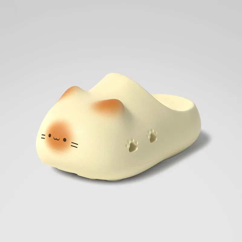 Mochi Cat-Face Slippers