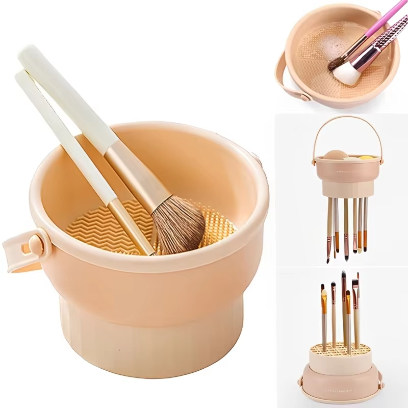 Silvessa Silicone Makeup Brush Cleaning Bowl