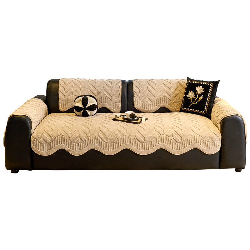 Marlow Plush Herringbone Sofa Cushion