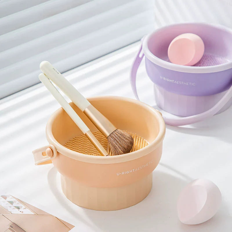Silvessa Silicone Makeup Brush Cleaning Bowl