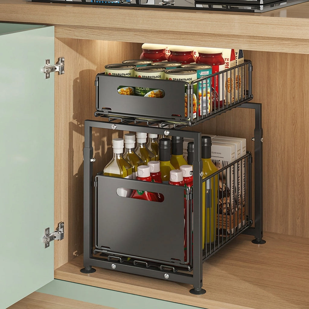 Velmora Pull-Out Cabinet Organizer