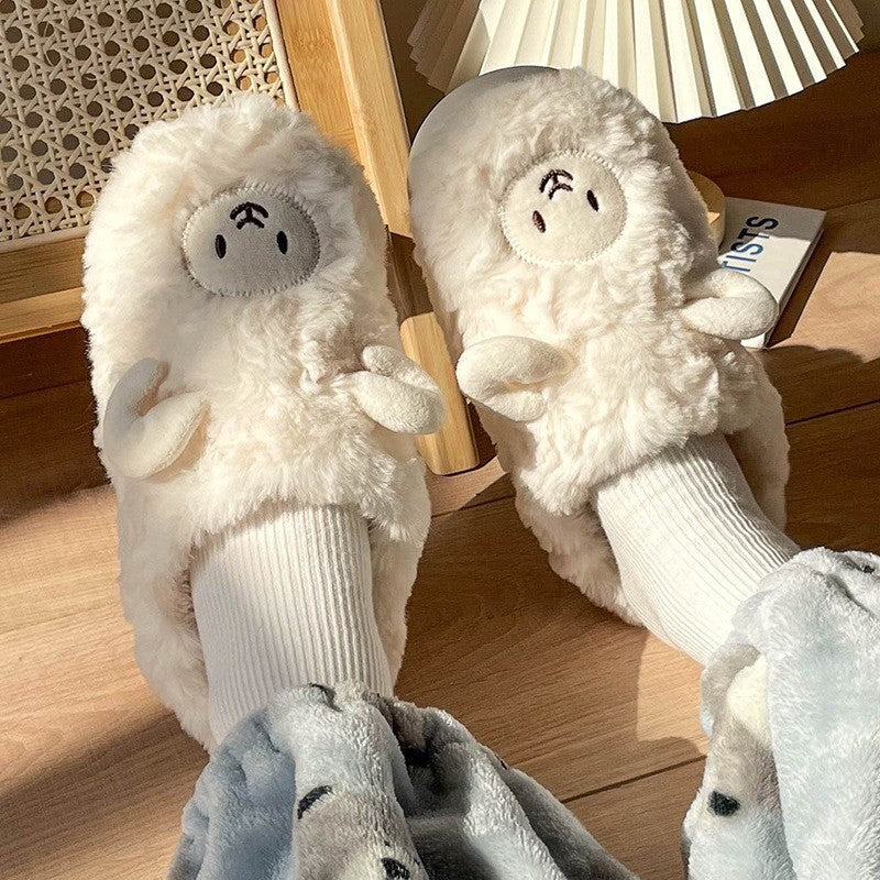 Bramble Plush Animal Slippers