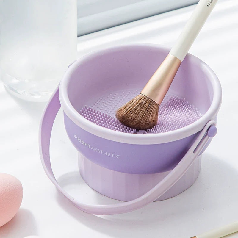 Silvessa Silicone Makeup Brush Cleaning Bowl