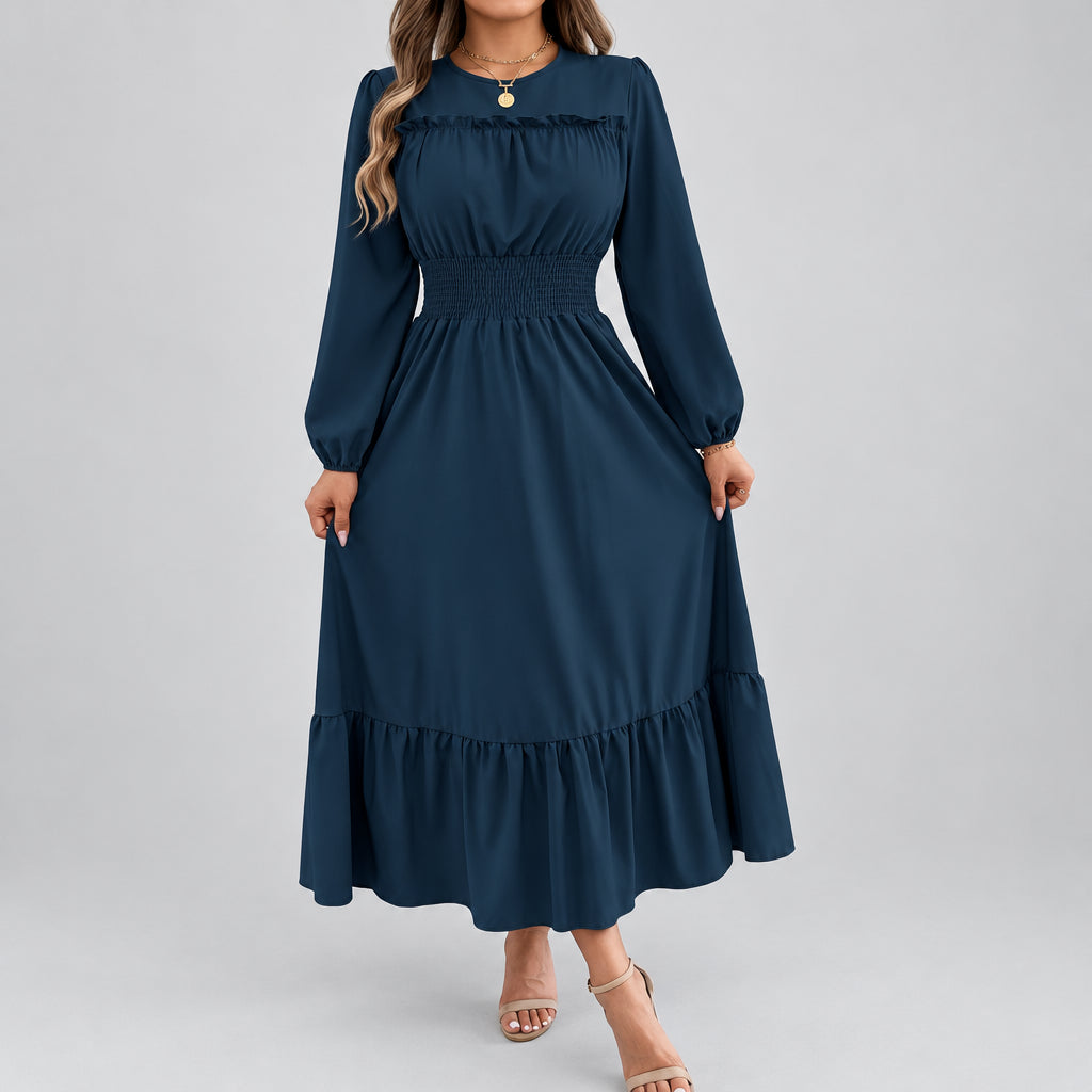 Ophelia Smocked Midi Dress
