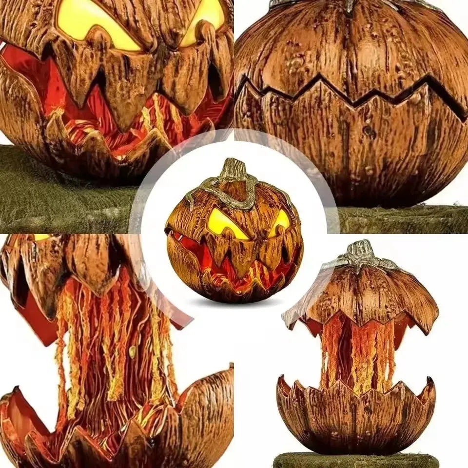 Haunted Pumpkin Glow Set