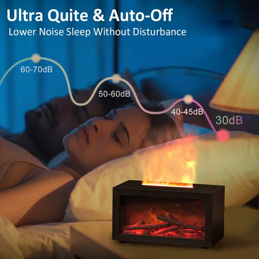 FlameMist Aurora Fireplace Diffuser