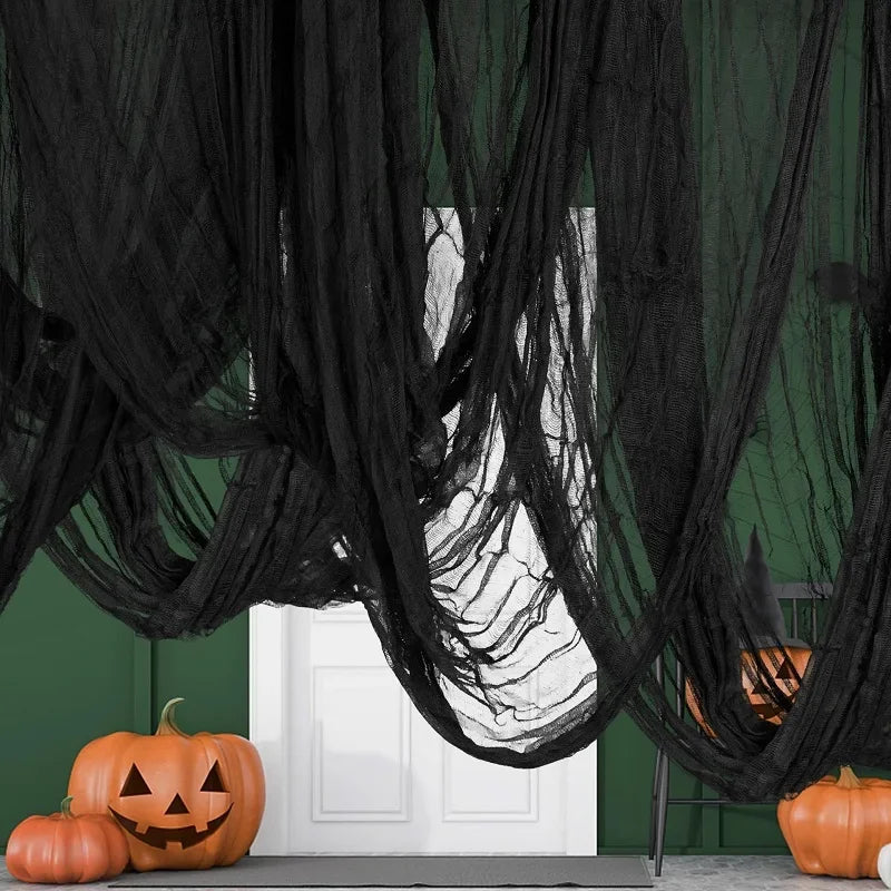 Haunted Web Halloween Draping