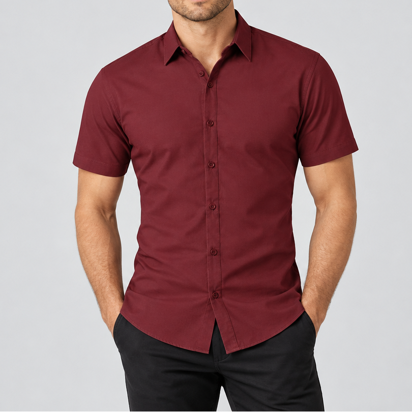 Julian Slim-Fit Short Sleeve Shirt