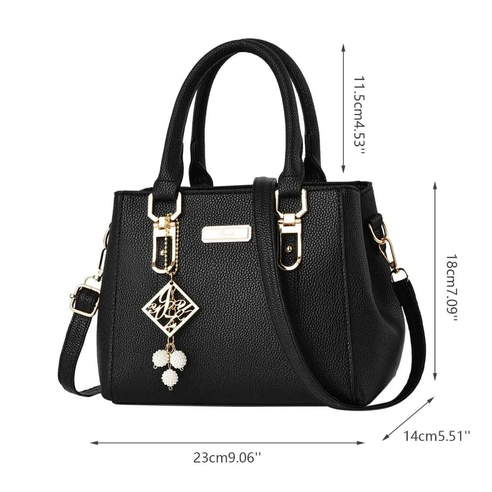 Genevieve Structured Shoulder Bag