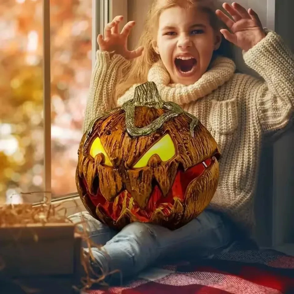 Haunted Pumpkin Glow Set