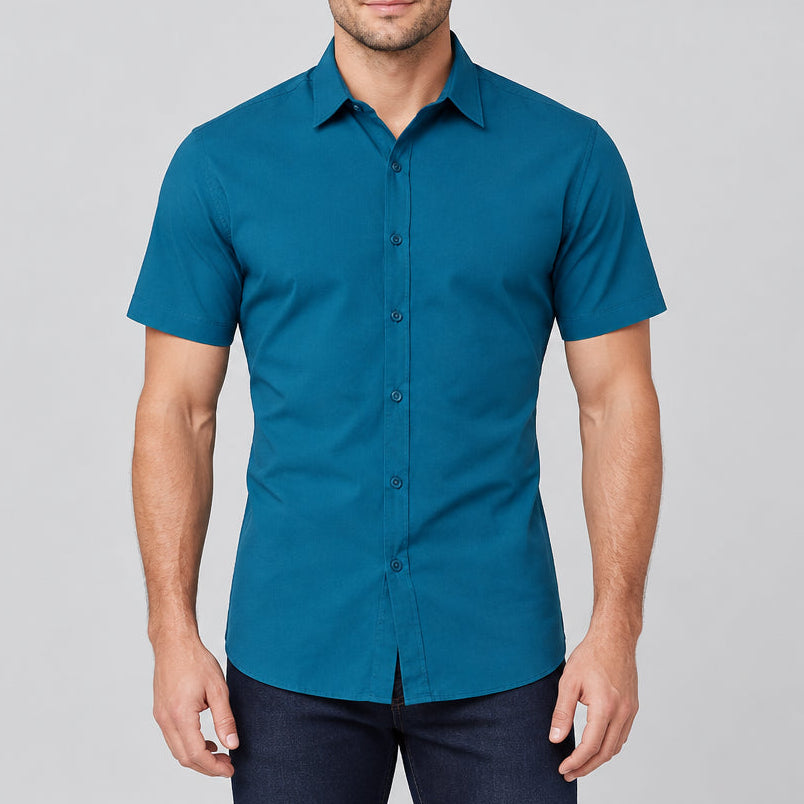 Julian Slim-Fit Short Sleeve Shirt