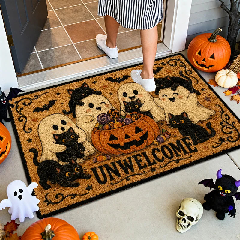 Haunted Harvest Halloween Doormat