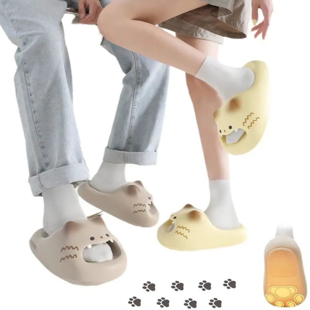 Pawprint Cat Slippers