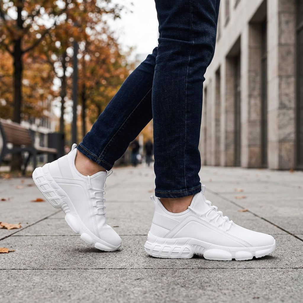 Griffin Air-Cushion Mesh Sneakers