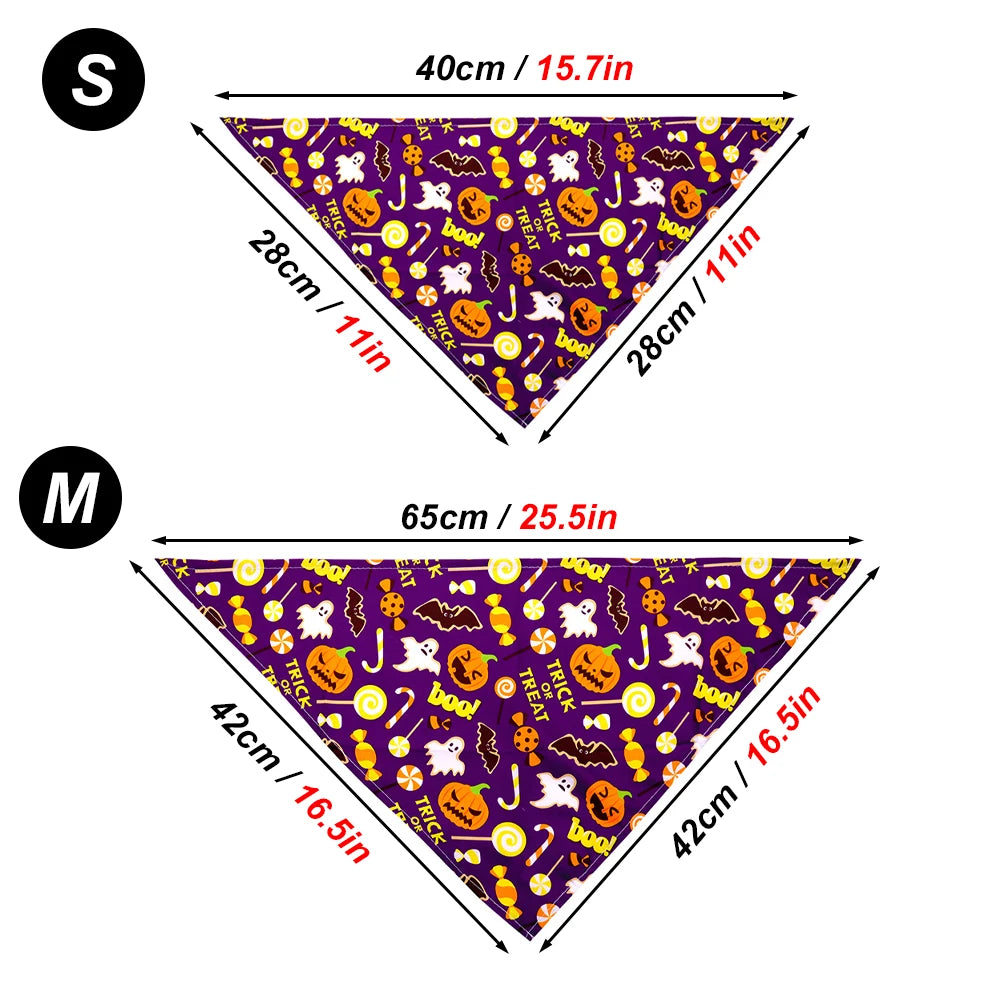 SpookyPaws Halloween Dog Bandana