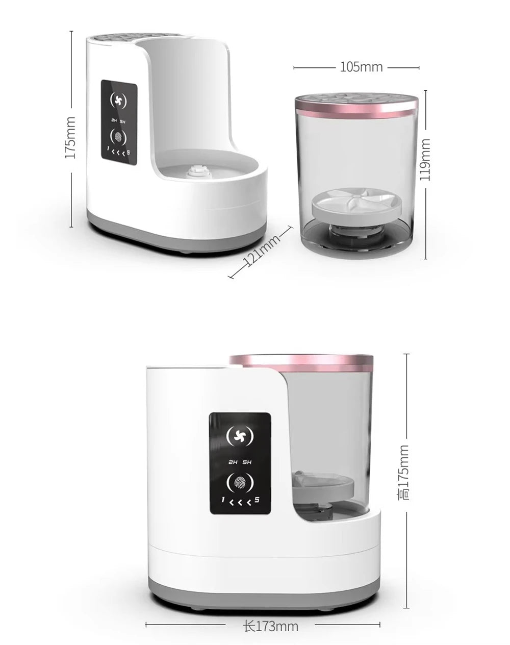 Lumira Makeup Brush Dryer & Organizer